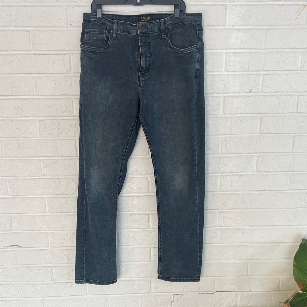 Wrangler Dark Blue Straight Jeans size 36 x 34 - Picture 1 of 11